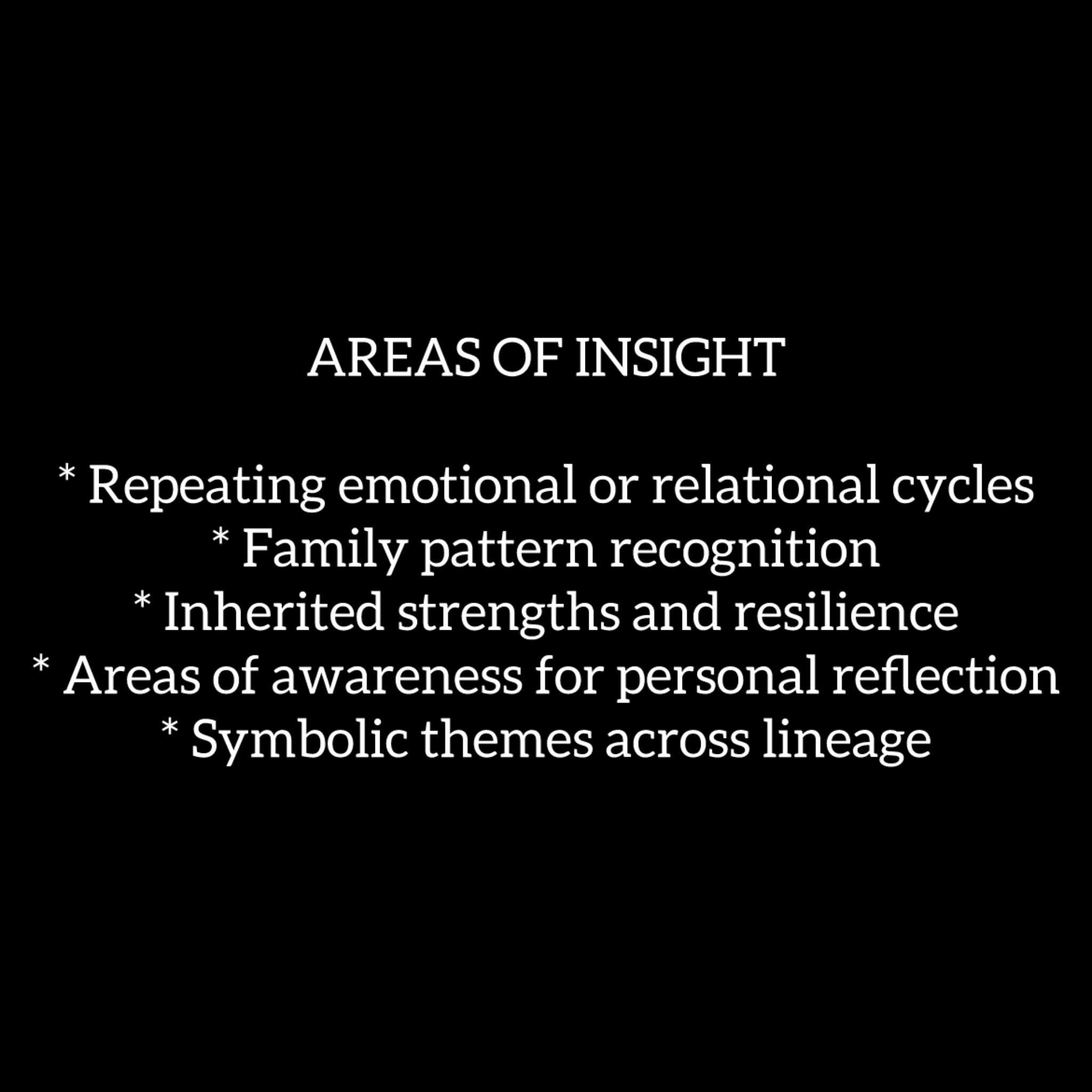 Ancestral Tarot Reading | Lineage Patterns, Family Cycles and Spiritual Insight