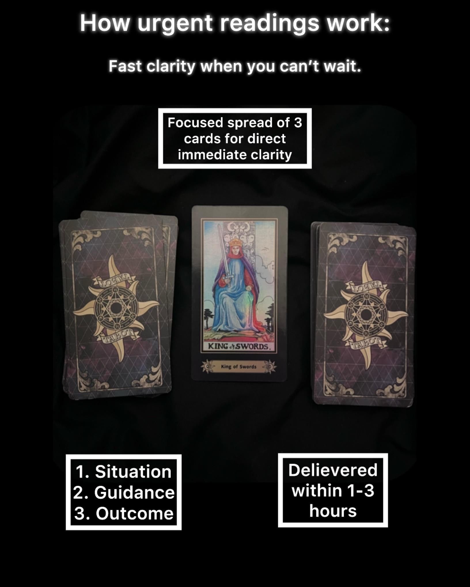 Urgent Clarity Tarot Reading